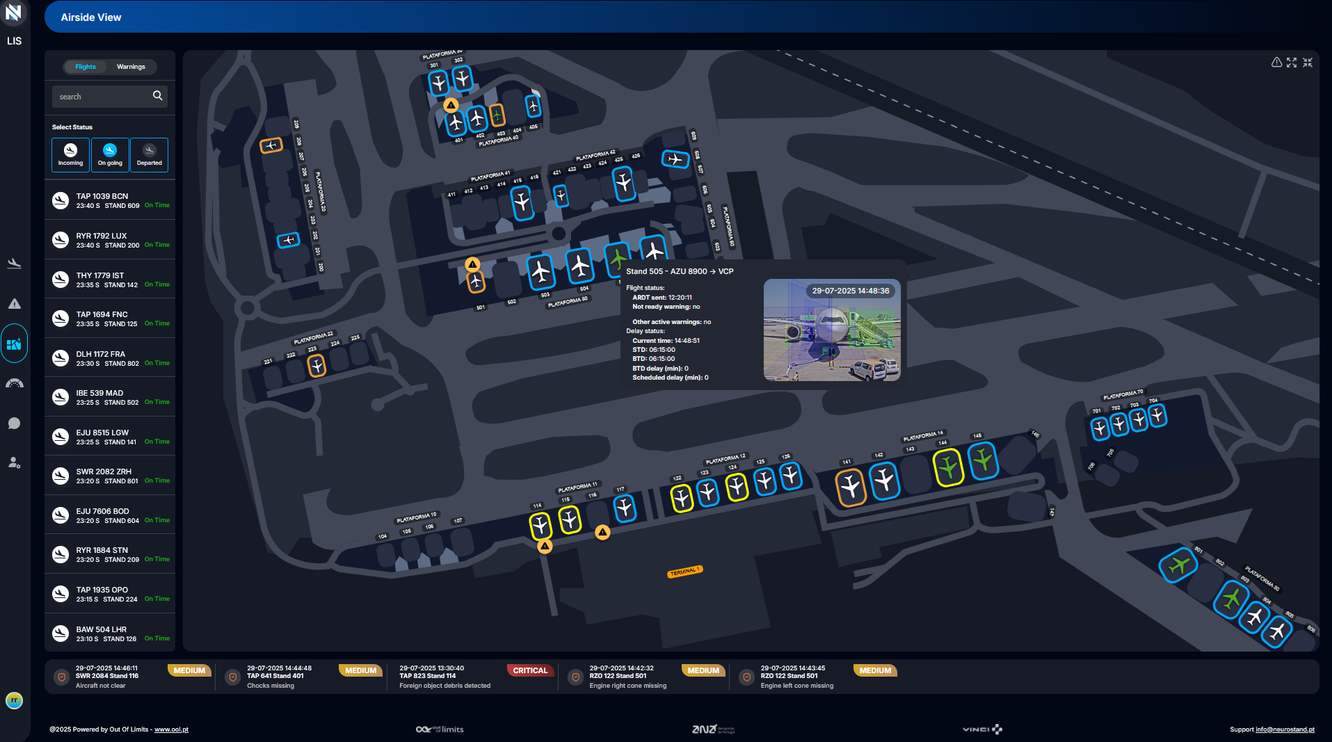 neurostand airside view